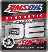 AMSOIL OE 0W-20 synthetic motor oil