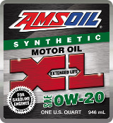 AMSOIL XL 0W-20 synthetic motor oil